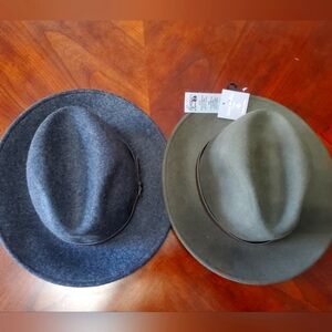 Gelso Bianco Firenze Hats ( Brown & Light Black) 100% Made in Italy